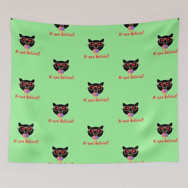 Item preview, Gatinho preto com sorvete designed and sold by IvyHonorio8.