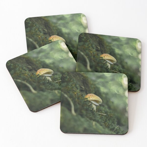 Item preview, Mushroom in green  designed and sold by bokehlein.