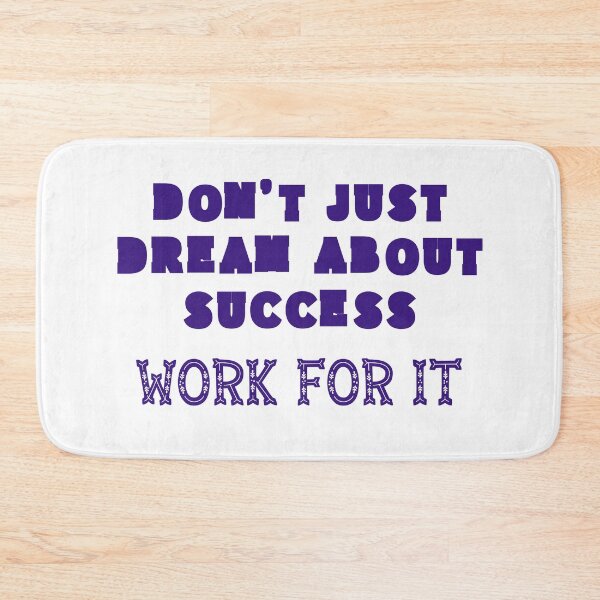 Item preview, Don`t Just Dream About Success - Work For It! - Mauve Edition designed and sold by Mobile Cases Store.