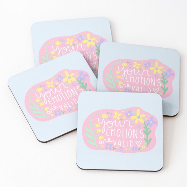 Item preview, your emotions are valid  *pink* designed and sold by artbyeryn.