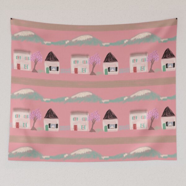 Item preview, Little Country Village designed and sold by RepeatCandy.