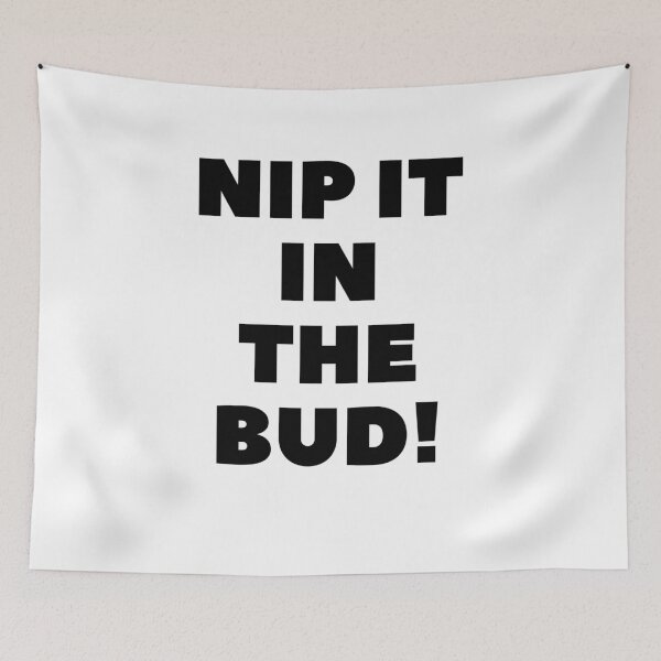Item preview, Nip It In The Bud Retro Essential T-Shirt designed and sold by D-Shirt-01.