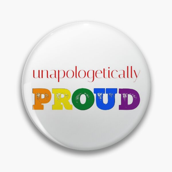 Item preview, Unapologetically PROUD Rainbow Pride - LGBTQ Pride - Pride Fest designed and sold by ShowMePrints.