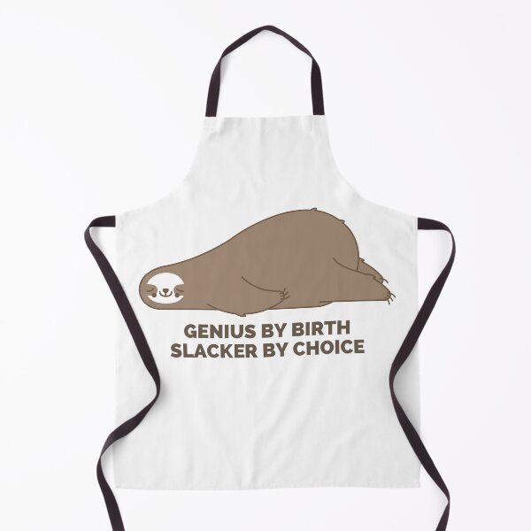 Item preview, Genius by birth slacker by choice designed and sold by StudioQ-.