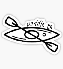 Kayak - Paddle On Sticker