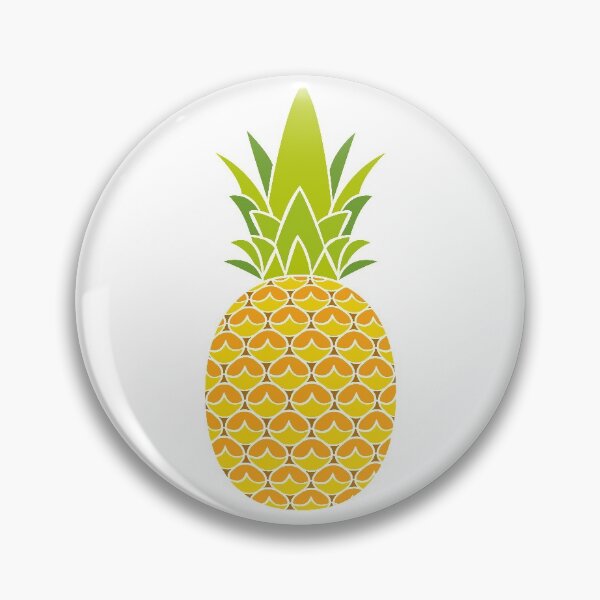 Item preview, golden Funny Pineapple pattern designed and sold by thiag-o.