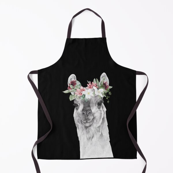 Item preview, MAMA LLAMA MOTHER GIFT DESIGN LLAMA WITH FLOWERS designed and sold by CeraRoss.