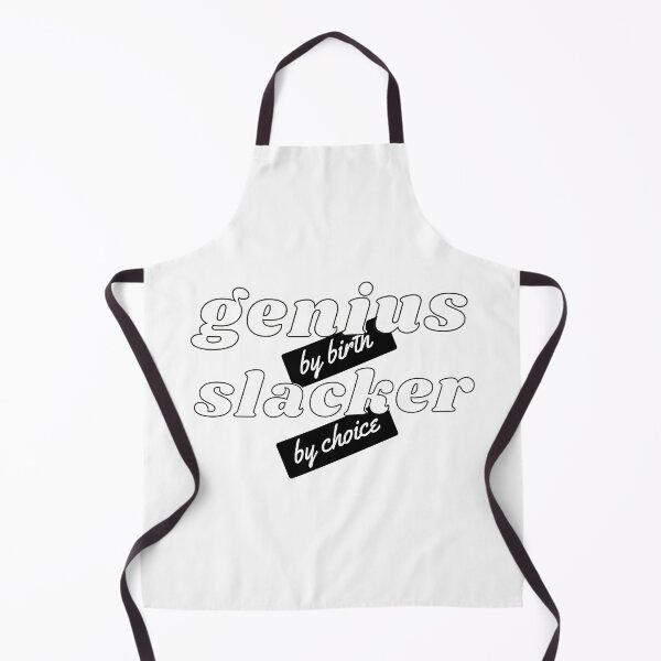 Item preview, Genius by birth slacker by choice designed and sold by StudioQ-.