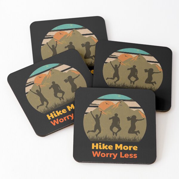 Item preview, Hike More, Worry Less designed and sold by friendlyspoon.