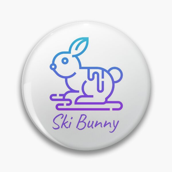 Item preview, Ski Bunny Cute Bunny Skiing designed and sold by Red-ElYoubi.