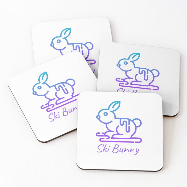Item preview, Ski Bunny Cute Bunny Skiing designed and sold by Red-ElYoubi.
