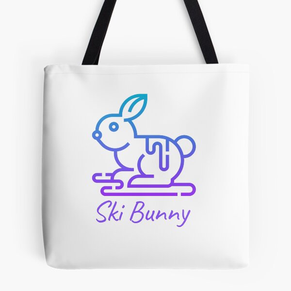 Item preview, Ski Bunny Cute Bunny Skiing designed and sold by Red-ElYoubi.