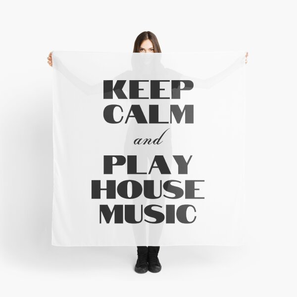 Item preview, Keep Calm and Play House Music designed and sold by Six Deers.
