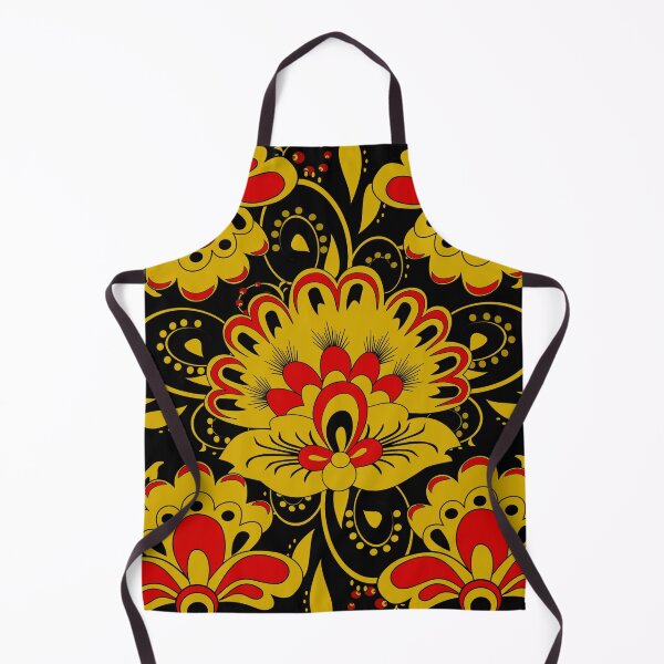 Item preview, Khokhloma flower designed and sold by BooPooBeeDooArt.