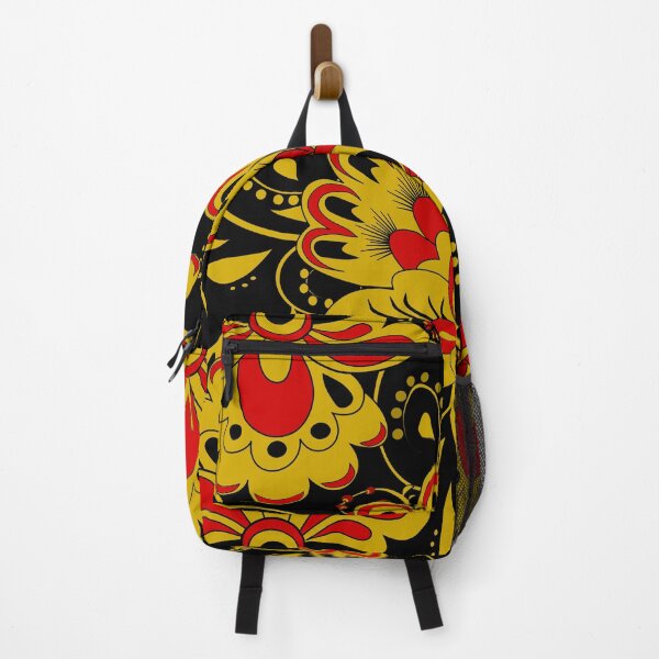 Item preview, Khokhloma flower designed and sold by BooPooBeeDooArt.