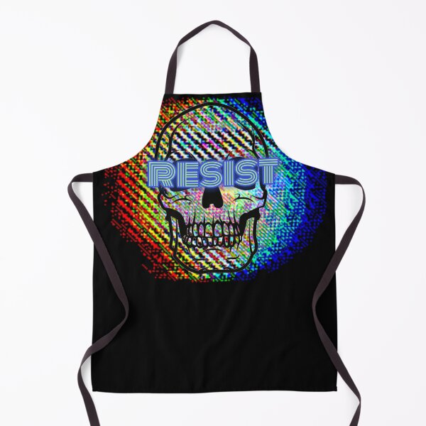 Artikelvorschau, Resist Skull Glitchart entworfen und verkauft von quietmagenta.