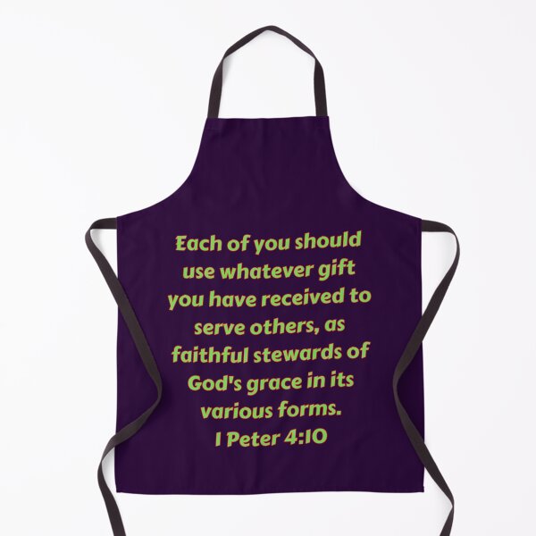 Item preview, Bible Verse 1 Peter 4:10 designed and sold by Prayingwarrior.