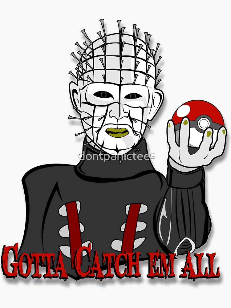 Pinhead Go by dontpanictees
