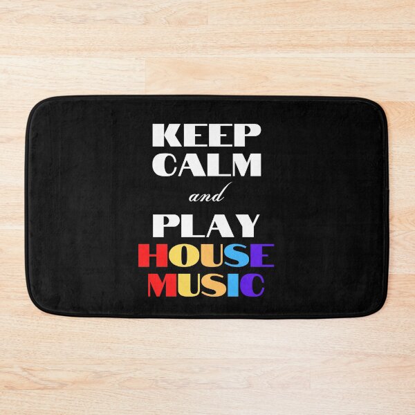 Item preview, Keep Calm and Play House Music designed and sold by Six Deers.