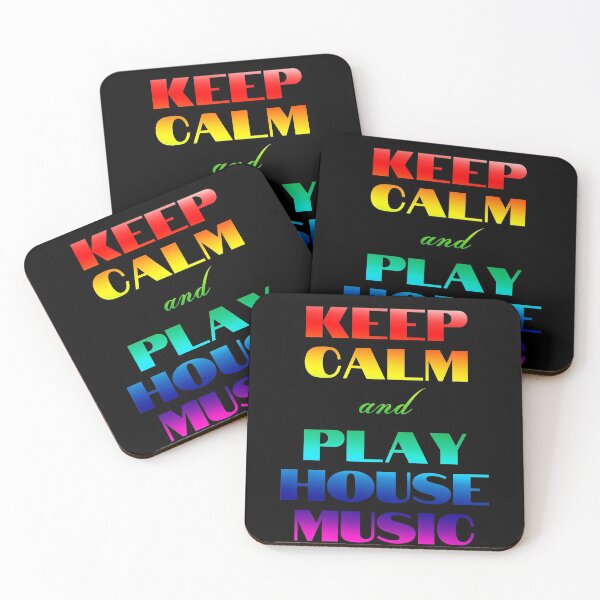 Item preview, Keep Calm and Play House Music designed and sold by Six Deers.