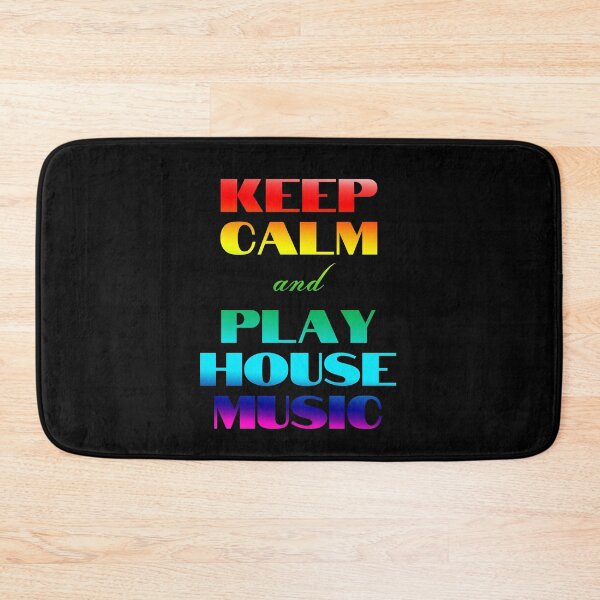 Item preview, Keep Calm and Play House Music designed and sold by Six Deers.