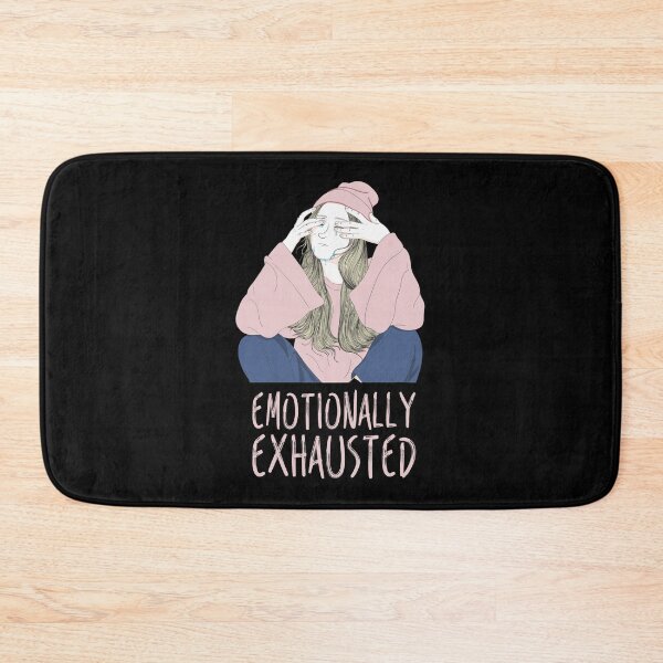 Item preview, Emotionally Exhausted Girl - Pink designed and sold by crazycollective.
