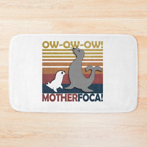 Item preview, ¡Sello retro divertido vintage de Mother Foca! designed and sold by Groenendijk.