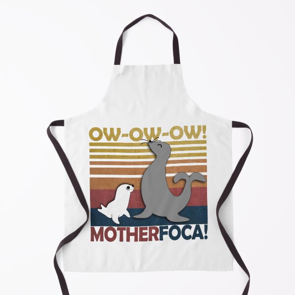 Item preview, ¡Sello retro divertido vintage de Mother Foca! designed and sold by Groenendijk.