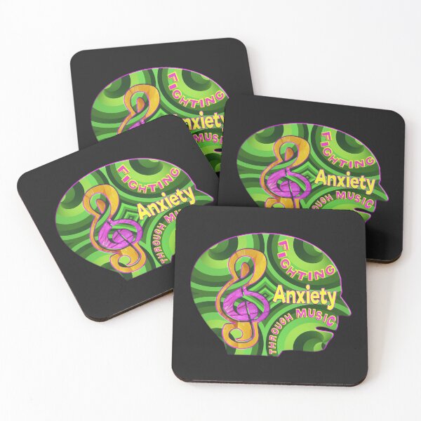 Item preview, FIGHTING ANXIETY THROUGH MUSIC designed and sold by Ralek.