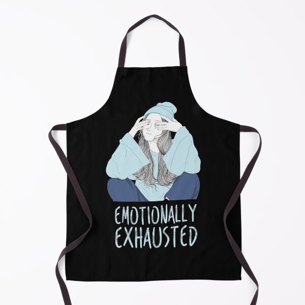 Item preview, Emotionally Tired Girl - Sky Blue - Depression and Anxiety  designed and sold by crazycollective.