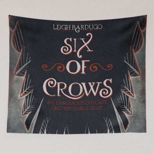 Item preview, Six of Crows Book Cover  designed and sold by Manda Lyn LaCorte.