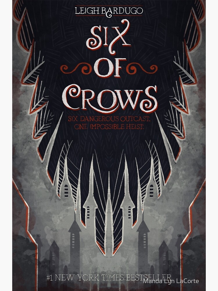 Six Of Crows Book Cover Premium Matte Vertical Poster Sold By Islam Flat,750x,075,f Pad,750x1000,f8f8f8 
