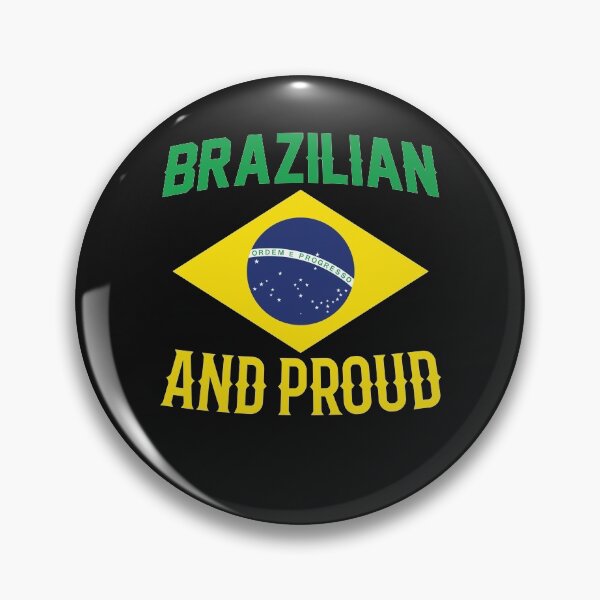 Item preview, Flag of Brazil - Brazilian and Proud designed and sold by obedtheartist.