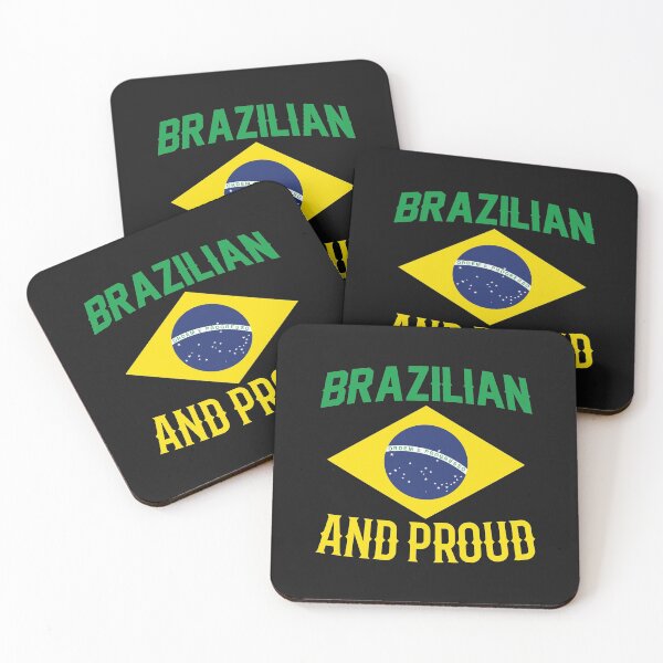 Item preview, Flag of Brazil - Brazilian and Proud designed and sold by obedtheartist.