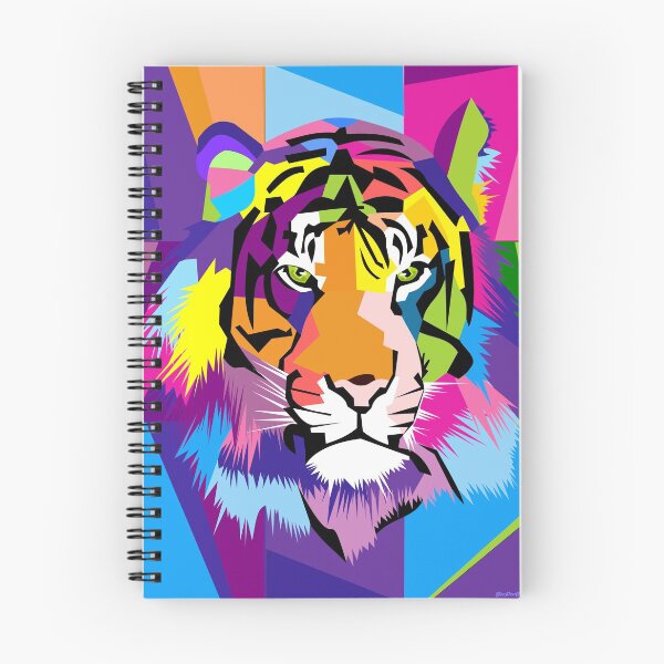 Item preview, Colorful Tiger BooPooBeeDoo designed and sold by BooPooBeeDooArt.
