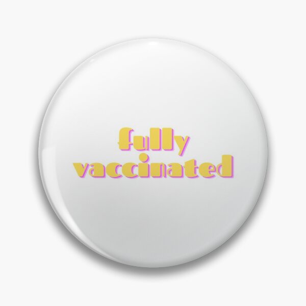 Item preview, fully vaccinated (in funky 70s lettering) designed and sold by PaulinaS.