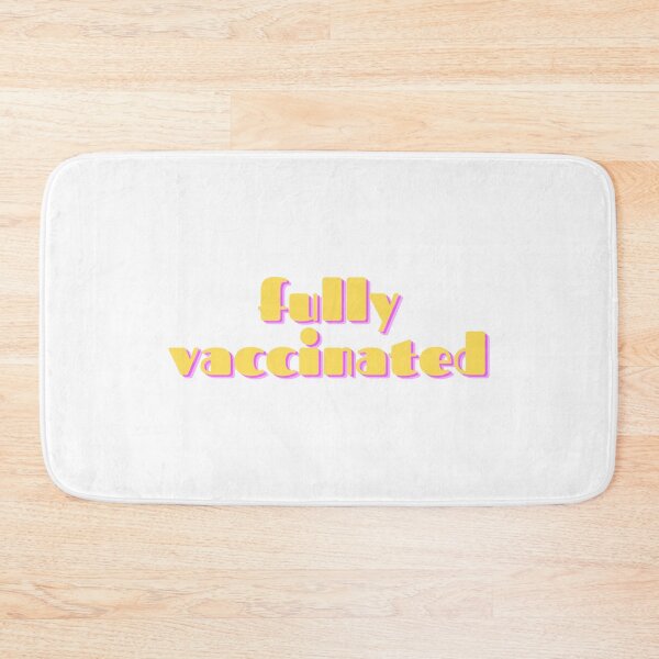 Item preview, fully vaccinated (in funky 70s lettering) designed and sold by PaulinaS.