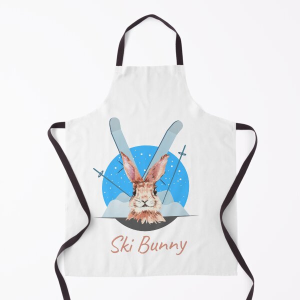 Item preview, Cute baby Bunny Skiing Ski Bunny Design designed and sold by Red-ElYoubi.