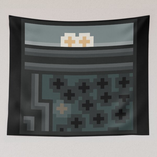 Item preview, Grim Vision - 0026 - Original Abstract Pixel Art designed and sold by pixonpu.