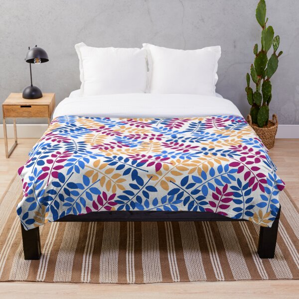 Item preview, Colored Leaves Pattern B 14 designed and sold by Jovydesign.