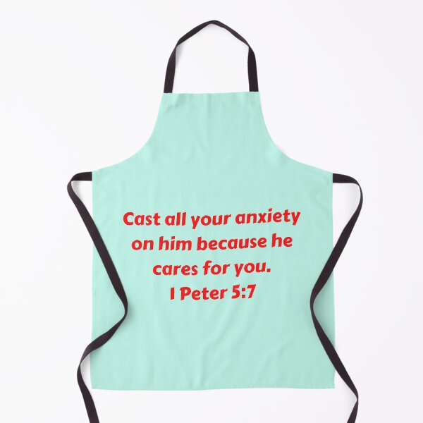 Item preview, Bible Verse 1 Peter 5:7 designed and sold by Prayingwarrior.