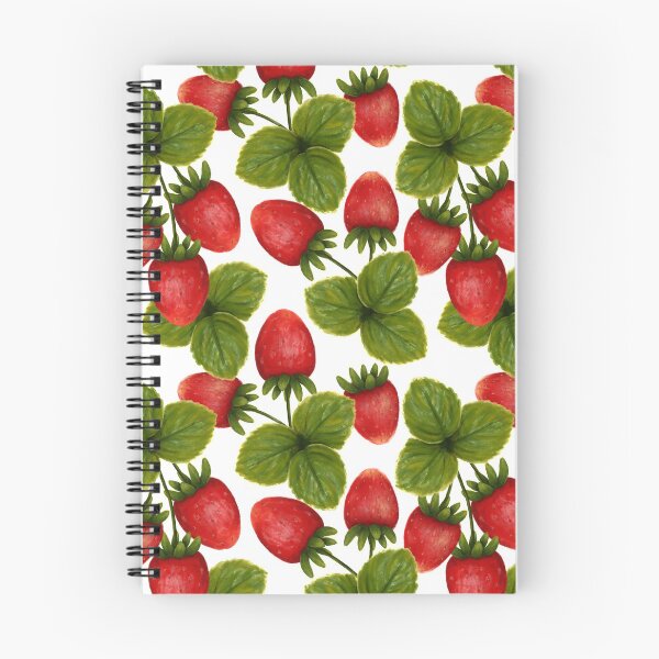 Item preview, Watercolor Strawberry Pattern designed and sold by Kraina.