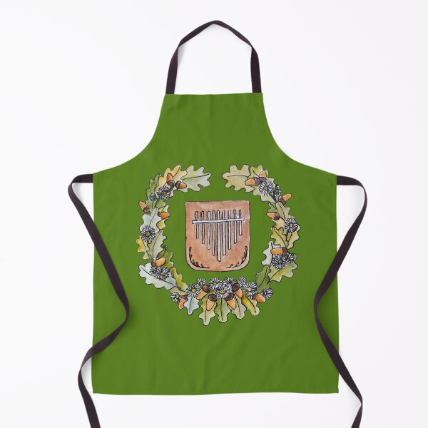 Item preview, Kalimba in a wreath of leaves designed and sold by Sanguinik.