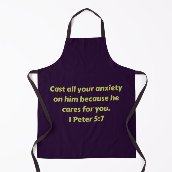 Item preview, Bible Verse 1 Peter 5:7 designed and sold by Prayingwarrior.