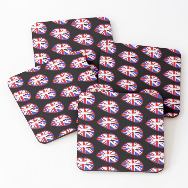 Item preview, UK flag biting lips designed and sold by SHMITEnZ.
