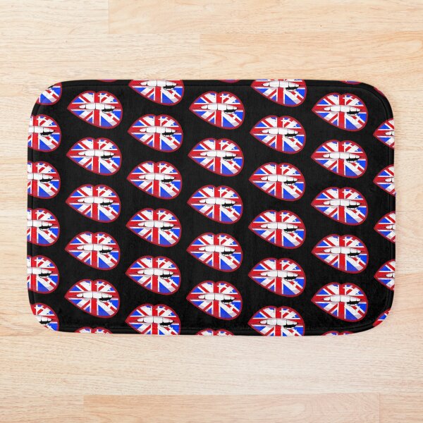 Aperçu de l'œuvre Drapeau britannique mordre les lèvres créée et vendue par SHMITEnZ.
