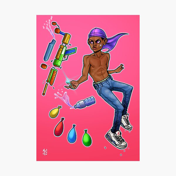 Durag Shawty Canvas Art Print by Artpce