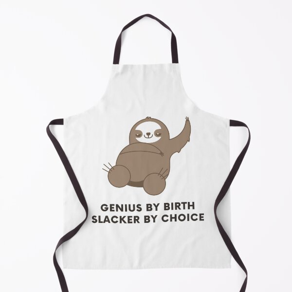 Item preview, Genius by birth slacker by choice designed and sold by StudioQ-.