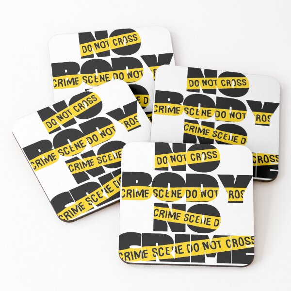 Item preview, No Body No Crime designed and sold by signalfanlab.