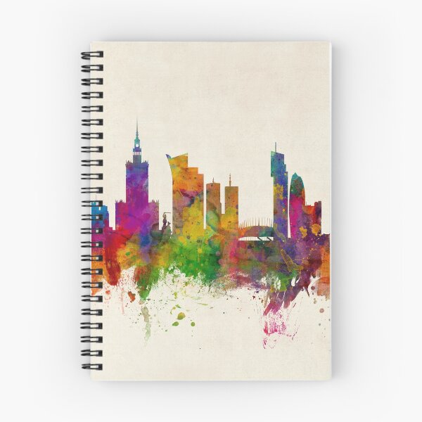 Item preview, Warsaw Poland Skyline designed and sold by ArtPrints.